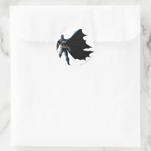 Dark Knight Night Runder Aufkleber (Tasche)
