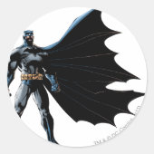 Dark Knight Night Runder Aufkleber (Vorderseite)
