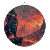 Dark Knight of Flame Dartscheibe (vorne)