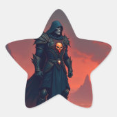 Dark Knight of Flame Stern-Aufkleber (Vorderseite)