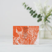 DARK KNIGHT Silver Platinum Metallic Visitenkarte (Stehend Vorderseite)