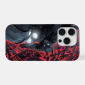 Dark Knight Superhero Phone Case – Minimal Black iPhone Hülle (Rückseite (Horizontal))