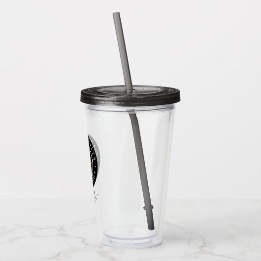 Dark Knights Logo Acrylic Tumbler Acryltrinkbecher (Links)