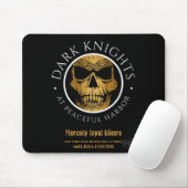 Dark Knights Logo Mouse Pad Mousepad (Mit Mouse)