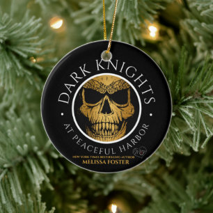 Dark Knights Logo-Ornament Keramik Ornament