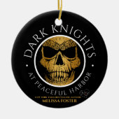 Dark Knights Logo-Ornament Keramik Ornament (Vorne)