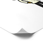 Dark Koch Girl Poster (Ecke)