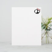 Dark Lady Letterhead (Stehend Vorderseite)