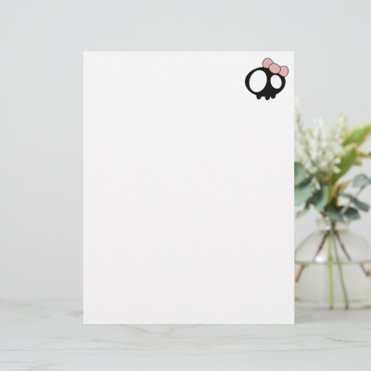 Dark Lady Letterhead (Stehend Vorderseite)