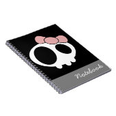 Dark Lady Notebook Notizblock (Rechte Seite)