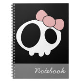 Dark Lady Notebook Notizblock (Vorderseite)