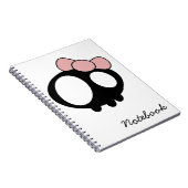 Dark Lady Notebook Notizblock (Rechte Seite)