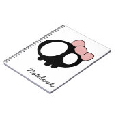 Dark Lady Notebook Notizblock (Linke Seite)