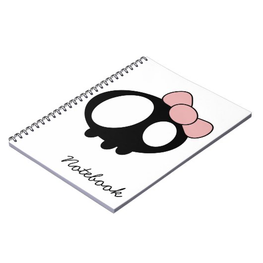 Dark Lady Notebook Notizblock (Linke Seite)