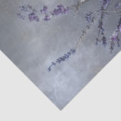 Dark Lavender Floral Bouquet for Decoupage Seidenpapier (Ausschnitt)