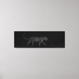 Dark Leopard Salayexe Leinwanddruck