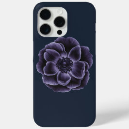 Dark Lila Bloom Botanic Art Design Case-Mate iPhone Hülle