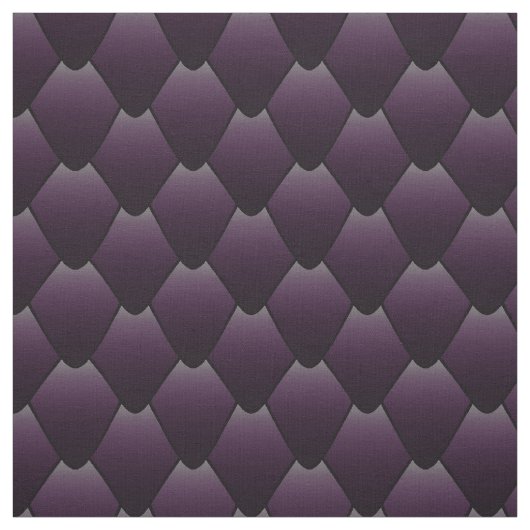 Dark Lila Dragon Scales Stoff (Muster)