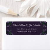 Dark Lila Floral Elegant Wedding Gothic (Insitu)