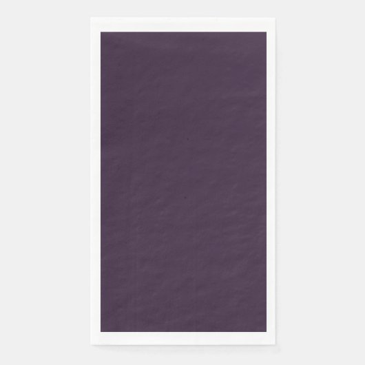Dark Lila Guest Paper Napkin Serviette (Vorderseite)