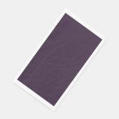 Dark Lila Guest Paper Napkin Serviette (Ecke)