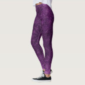 Dark Lila Mandala Leggings (Links)