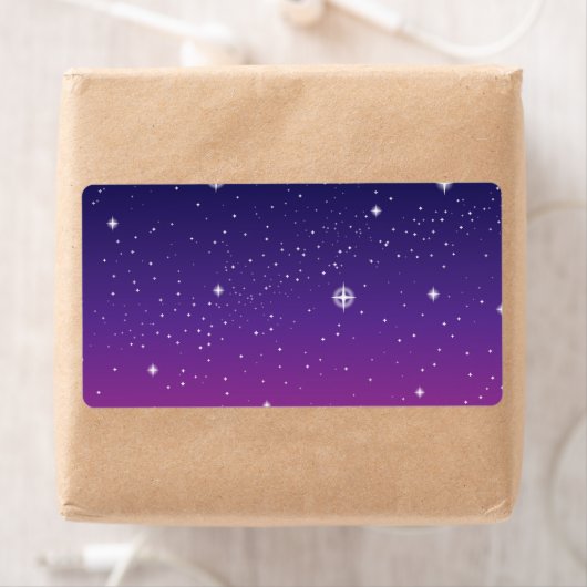 Dark Lila Starry Night Sky (Insitu)