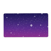 Dark Lila Starry Night Sky (Vorne)