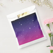 Dark Lila Starry Night Sky Geschenktütchen (Versiegelt)
