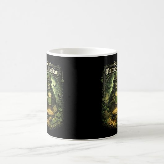 Dark Luck of Saint Patrick Kaffeetasse (Mittel)