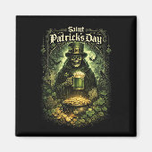 Dark Luck of Saint Patrick Magnet (Vorne)