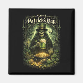 Dark Luck of Saint Patrick Magnet