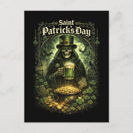 Dark Luck of Saint Patrick Postkarte
