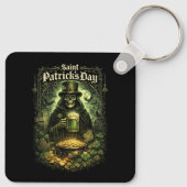 Dark Luck of Saint Patrick Schlüsselanhänger (Rückseite)