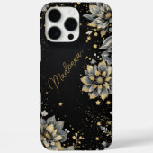 Dark Luxe Floral Case-Mate iPhone Hülle (Rückseite)