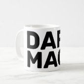 Dark Maga Funny Halloween Trump 2024 Kaffeetasse (Vorderseite Links)