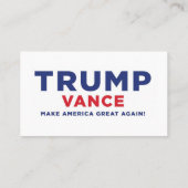 Dark MAGA Visitenkarte (Rückseite)