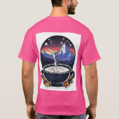 Dark Magic Cauldron Sticker T - Shirt Design (Rückseite)