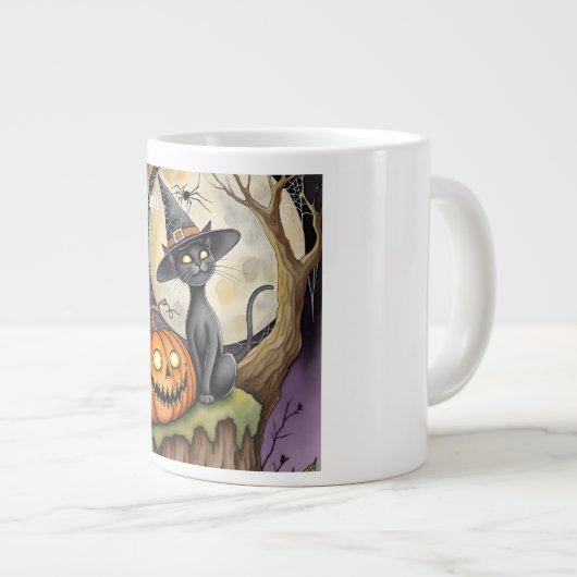 Dark Magic Night Specialty Mug Jumbo-Tasse (Vorderseite Rechts)