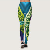 Dark Magician Anime Leggings – Yu-Gi-Oh! Athletic (Rückseite)