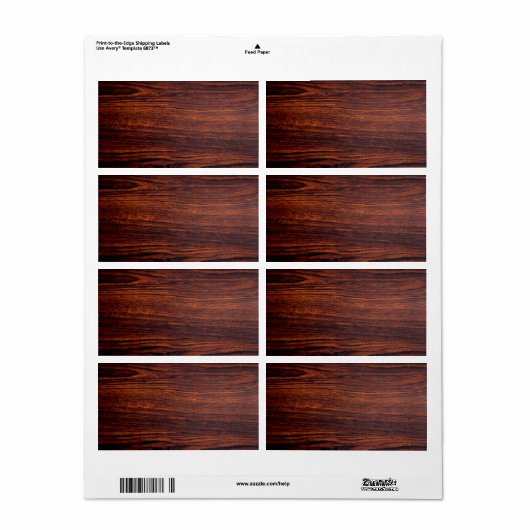 Dark Mahogany wood grain | brown wood pattern  (Vorne)