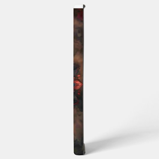 Dark Mandala - Boho Gothic-Geschenk Samsung Galaxy Hülle (Linke Seite)