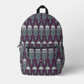 Dark Mark Geometric Icon Pattern Bedruckter Rucksack (Vorderseite)