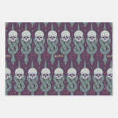 Dark Mark Geometric Icon Pattern Geschenkpapier Set (Vorderseite)