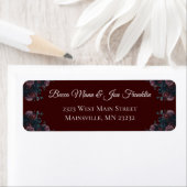 Dark Maroon Mauve Gothic Elegant Wedding (Insitu)