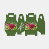 Dark Maroon Velvet-Bauern Geschenkschachtel (Ungefaltet)