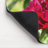 Dark Maroon Velvet-Bauern Mousepad (Ecke)