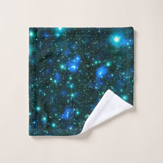 Dark Matter Blue Aquamarin Waschlappen