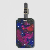 Dark Matter Luggage Tag Gepäckanhänger (Vorderseite Vertikal)