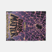 Dark Matter Poster. Fleecedecke (Vorderseite (Horizontal))